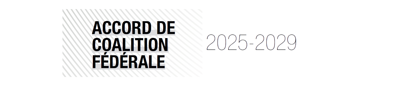 Accord de coalition fédérale 